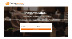 Desktop Screenshot of franchisebenchmark.com